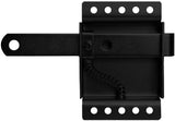 Black Series Garage Door Adjustable Slide Lock