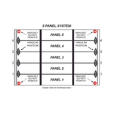 Garage Steel Replacement Hinge - #3